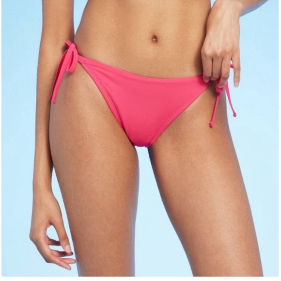 Shade & Shore Other - Shade & Shore Women's Side-Tie Bikini Bottom - Pink 🩷 Medium M 💖